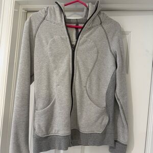 lululemon athletica Gray Striped Jacket